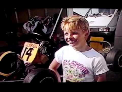 Jenson Button and Dan Wheldon Karting 1989