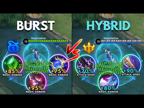 Silvanna Burst Build vs Silvanna Hybrid Build