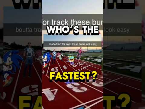 Who’s The FASTEST? #thequickster #sonic #wallywest #shorts #memes #ccart
