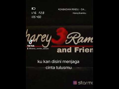 KEABADIAN RINDU - DAUD WAAS ( KARAOKE )