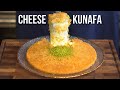 How To Make Kunafa Nabulsi Stretchy Cheese Dessert