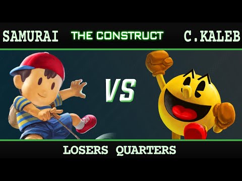 Samurai (Ness) vs C.Kaleb (Pac-Man) - Construct 185 Losers Quarters