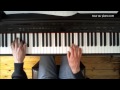 Jacques Brel - la quête - piano 