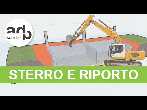 Modellare il terreno in ARCHICAD - STERRO E RIPORTO | adp workshop ✏️📐