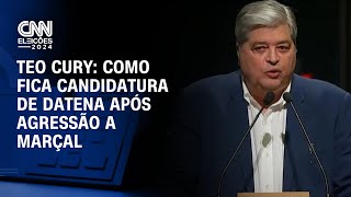 Teo Cury: Como fica a candidatura de Datena após agressão a Marçal | LIVE CNN