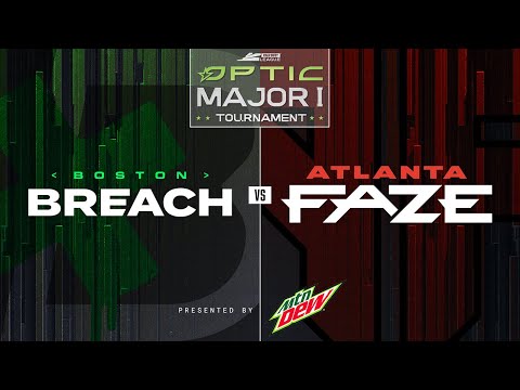 Winners Round 1 |  Boston Breach vs @FaZeVegas   | OpTic Major 1 | Day 1