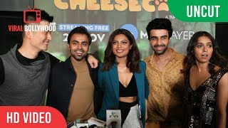 UNCUT -  Redcarpet of Mx Player,s Show 'Cheesecake' Jitendra Kumar and Akansha Thakur