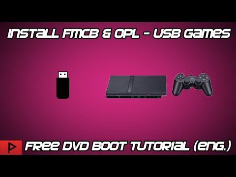 FMCB and OPL Install Tutorial for PS2 USB Games Using FreeDVDBoot (English)