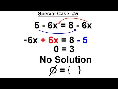 Algebra Ch 1 Linear Equation 1 of 21 What is a Linear Equation