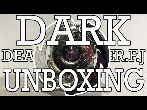 [Beyblade Burst] (B-42) Dark Deathscyther.F.J Booster Unboxing ベイブレードバースト