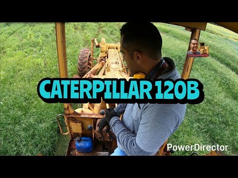 CATERPILLAR 120B / Motoniveladora grader niveleuse patrola operador Patroleiro 