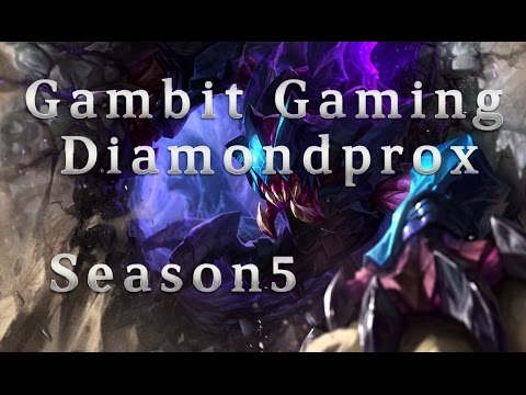 Gambit Diamondprox Rek'Sai Jungle vs Hecarim Season 5 Patch 5.3 League of Legends LoL Pro SoloQ