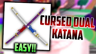 How To Get Cursed Dual Katana In BloxFruits🔥 Burning Tushita and Yama Scroll!!