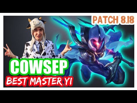 Cowsep | Best MASTER YI vs VARUS | MASTER YI Adc | Master Gameplay | Patch 8.18