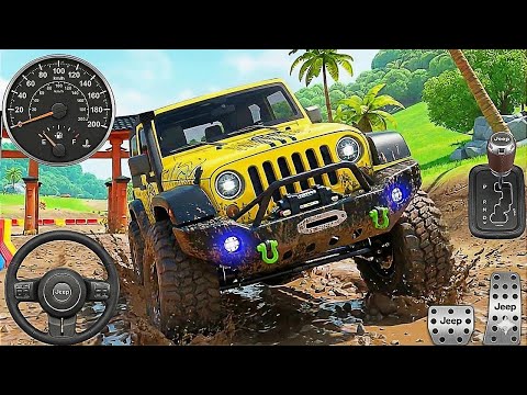 Real 4x4 Offroad Jeep Driving Simulator 3D - Drive SUV 4x4 jeep Offroad Game 2026 - Android GamePlay