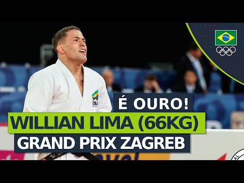 Grand Prix de Judo Zagreb - Willian Lima (66kg) vence Sardor Nurillaev no golden score