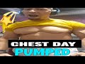 PUMPED AESTHETIC PECS / HARD WORK PAYS OFF 💪😳💦..#shorts #pecs #aesthetic #muscle