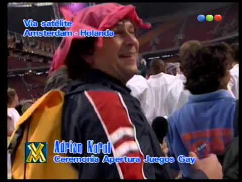 Korol en los Juegos Gay de Holanda - Videomatch