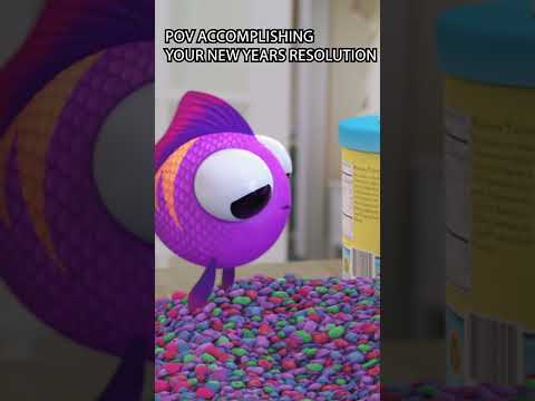 POV: When You Try to Accomplish Your New Years Resolution #lucasthespider #cartoons