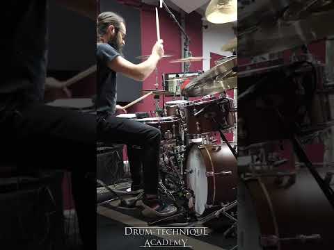 Single stroke roll speed on the bass drum | Kevin Paradis #shorts