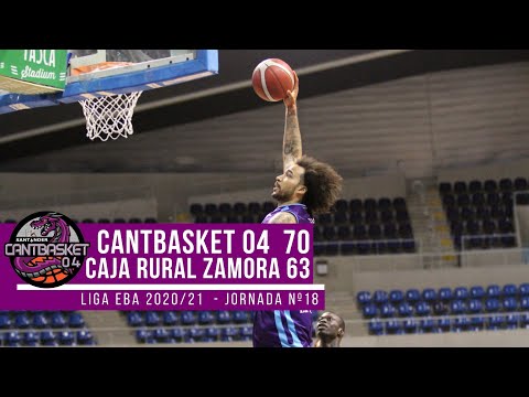 Jornada 18 Liga EBA Cantbasket04 70 vs Caja Rural de Zamora 63