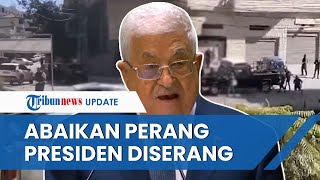 Kondisi Presiden Palestina seusai Ditembaki Putra Abu Jandal yang Geram Krisis di Gaza Tak Digubris