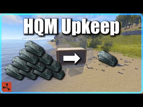 Pay 90% Less HQM Upkeep With This Trick in Rust!