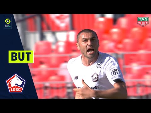 But Burak YILMAZ (57' - LOSC LILLE) STADE BRESTOIS 29 - LOSC LILLE (3-2) 20/21