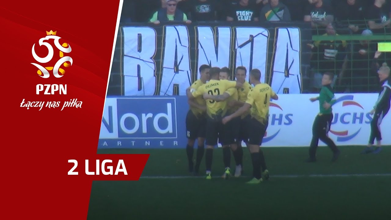 2 liga: Magazyn skrótów 13. kolejki [WIDEO]