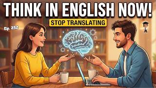 Daily English Conversation Practice | How to Think in English | Easy Tips for Beginners