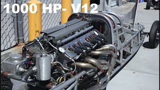 DIY Homemade Engine Builders Win 2023 Land Speed Championship- Aardema Braun V12 Engine
