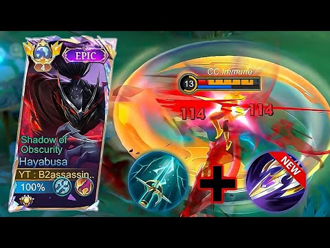 WTF DAMAGE!!🔥 HAYABUSA BEST BUILD 2025....