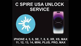 C Spire USA Network Unlock Service, iPhone All Models