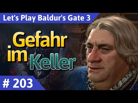 Baldur's Gate 3 deutsch Teil 203 - Gefahr im Keller Let's Play