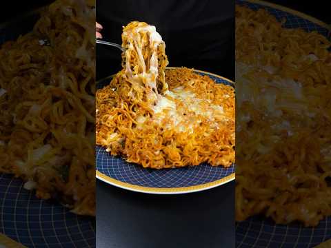 Chilly Garlic cheese burst Maggi #shorts  #cooking #food #maggi #fastfood