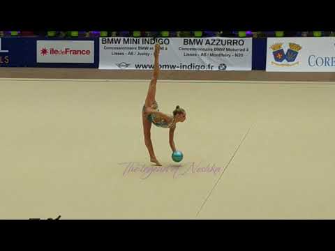 Valérie ROMENSKI (FRA) ball - 2019 Corbeil senior AA