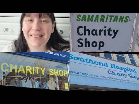 Come Charity Shopping with me & Haul  #VLOG