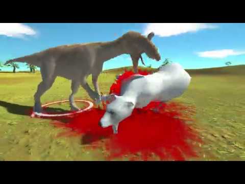 Cryolophosaurus vs every unit |Animal Revolt Battle Simulator