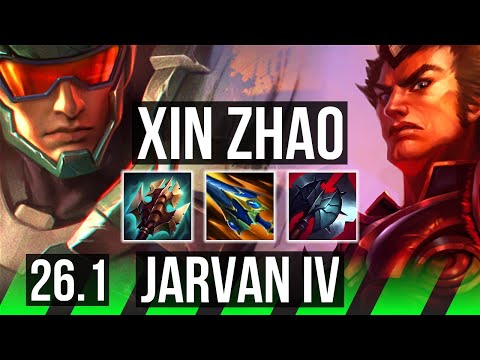 XIN ZHAO vs JARVAN IV (JGL) | KR Master | 26.1