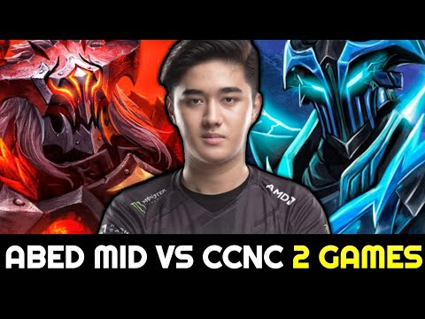 ABED Mid vs CCNC 2 Games in a Row — Doom & Razor 7.28 Dota 2