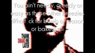 Drake-Fancy Remix w/Lyrics Ft.T.I &amp; Swizz Beats