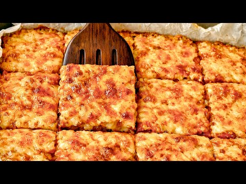 Just grate a potato 🥔 5 minutes of prep! No more buying pizza at the store!