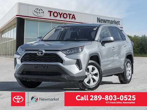 2024 Toyota RAV4 LE AWD in Silver for sale at Newmarket Toyota in Newmarket, ON