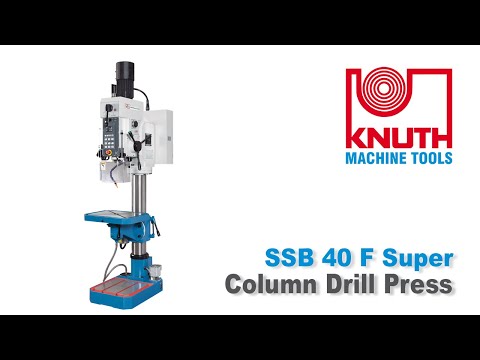 KNUTH SSB 40 F SUPER Heavy Duty & Sensitive Single Spindle Drills | Norcal Machinery (1)