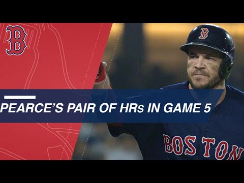 Pearce powers World Series win with 2 homers in WS Game 5