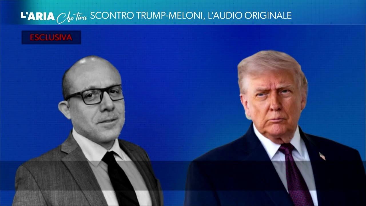 Trump-Meloni, autorizzata la pubblicazione dell'audio originale della telefonata che ha ...