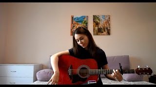 White Lies - Hold Back Your Love (acoustic guitar cover)