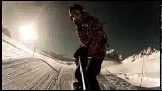 preview picture of video 'Snowboard Ski - Boardercross - Les Arcs 2014 - Apo Spray - GoPro Hero 2'