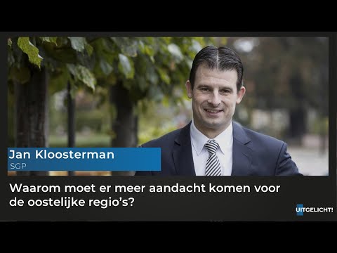Uitgelicht! 5 maart 2021 - Jan Kloosterman (SGP) over de Akte van Oost en de bedenktijd van abortus