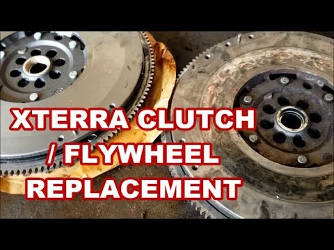 Nissan Xterra CLUTCH / FLYWHEEL Replacement tips / overview 4.0L 6spd